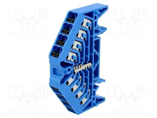 Conector: de carril, 1,5mm2, faixas: 1, bra&ccedil;adeir.