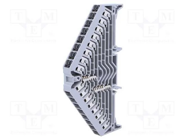 Conector: de carril, 1,5mm2, faixas: 1, bra&ccedil;adeir.