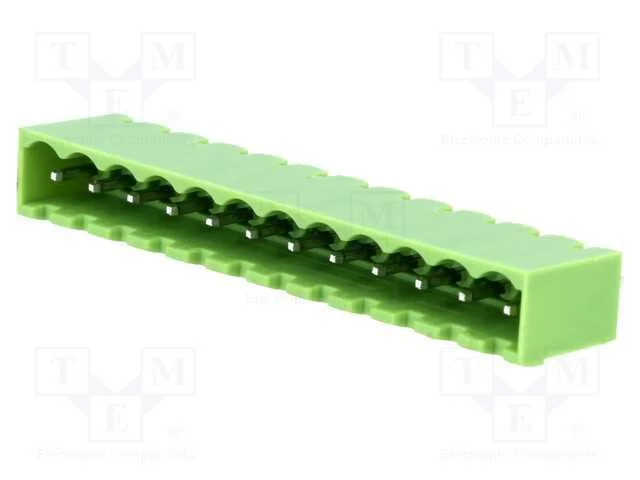 Conector: Bloco terminal separ&aacute;vel; tomada; macho; 15A; 300V; THT