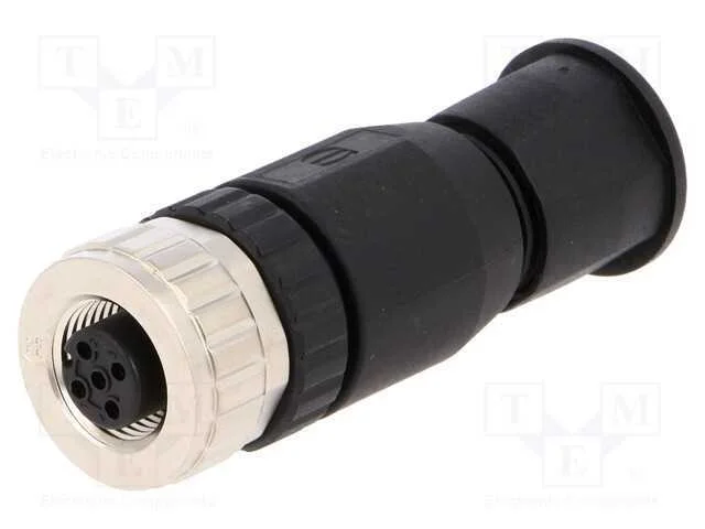 Ficha, M12, PIN: 5, f&ecirc;mea, c&oacute;digo A-DeviceNet / C.