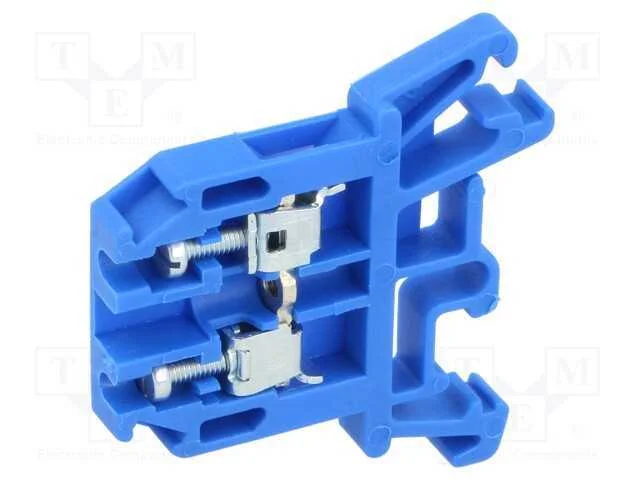Conector: de carril, 0,5&divide;2,5mm2, faixas: 1, bra&ccedil;a.