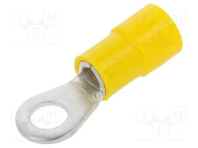 Terminal: de Olhal, M5, : 5,2mm, 4&divide;6mm2, Cerrar, com Cabo, Isolada