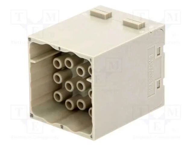 Conector: HDC, m&oacute;dulo, macho, Han-Modular, PIN: 2.