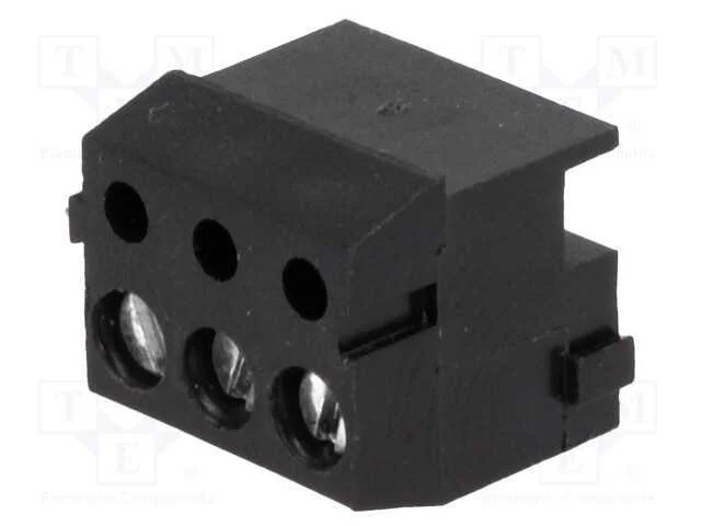 Bloco terminal separ&aacute;vel, R. Contatos: 3,5mm, fai.