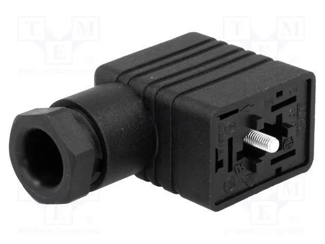 Conector: de v&aacute;lvulas, ficha, formato B, 11mm, f&ecirc;.