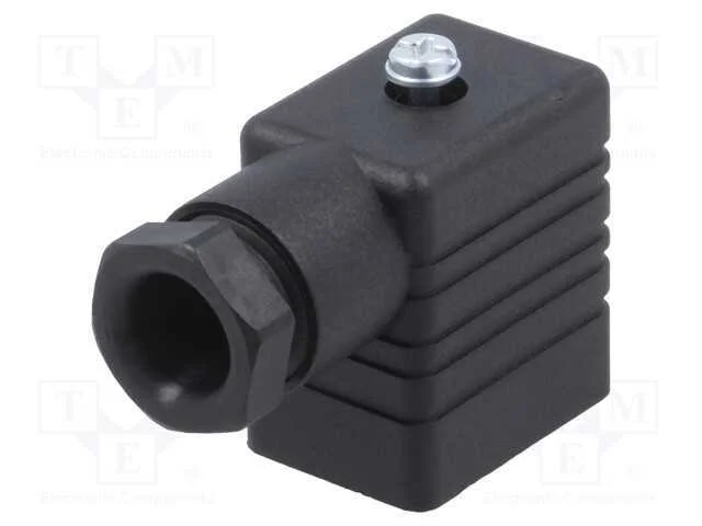 Conector: de v&aacute;lvulas, ficha, formato B, 11mm, f&ecirc;.
