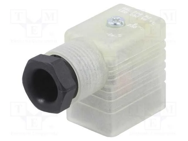 Conector: de v&aacute;lvulas, ficha, formato B, 11mm, f&ecirc;.