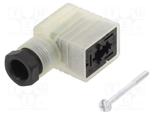 Conector: de V&aacute;lvulas, Ficha, Formato B, 11mm, F&ecirc;mea, Pin: 3, 1,5mm2