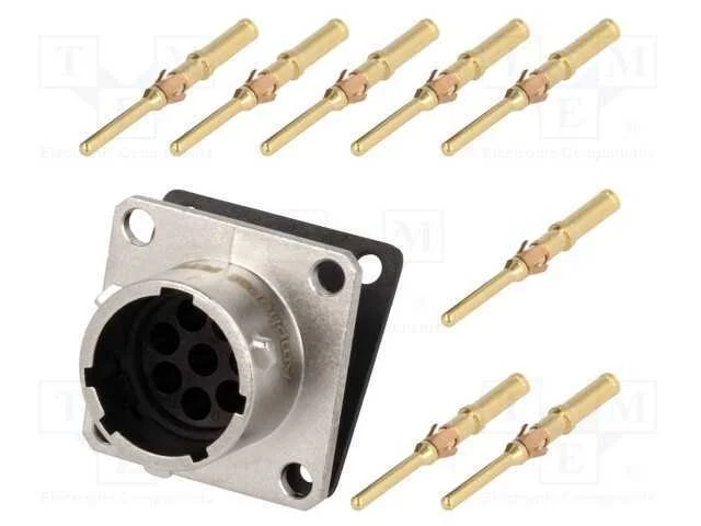 Conector: Redondos, Rt360, Tomada, Macho, Cerrar, Pin: 8, 13a, Ip67