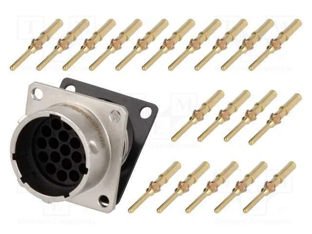 Conector: Redondos, Rt360, Tomada, Macho, Cerrar, Pin: 19, 13a, Ip67