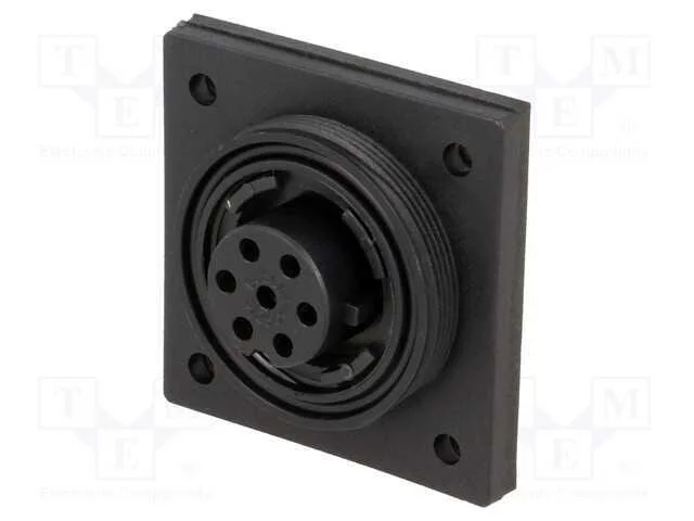 Conector: redondos, tomada, f&ecirc;mea, PIN: 7, rosca .