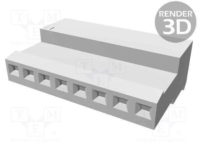 Ficha, Fio-Placa, F&ecirc;mea, Pin: 8, 2,54mm, Idc, com Cabo, Mta-100