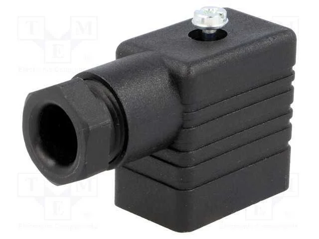 Conector: de v&aacute;lvulas, ficha, formato B, 10mm, f&ecirc;.