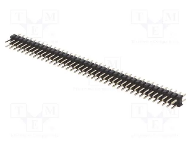 Barra de Pinos, Pinos, Macho, Pin: 80, Simples, 2mm, Tht, 2x40