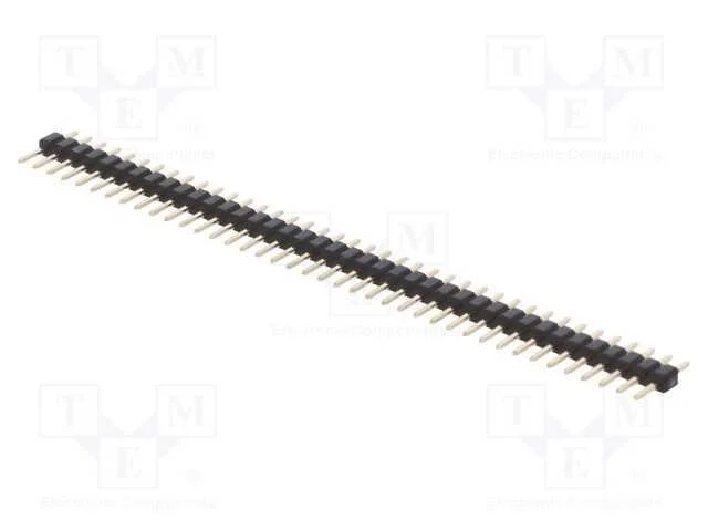 Barra de Pinos, Pinos, Macho, Pin: 40, Simples, 2mm, Tht, 1x40