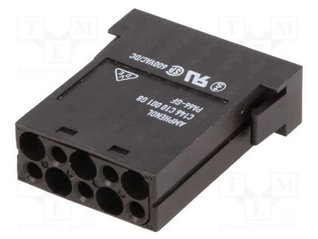 Conector: Hdc, M&oacute;dulo, F&ecirc;mea, C146,Heavymate M, Pin: 10, 400v