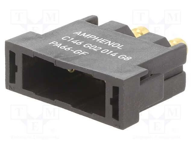 Conector: Hdc, M&oacute;dulo, Macho, C146,Heavymate M, Pin: 2