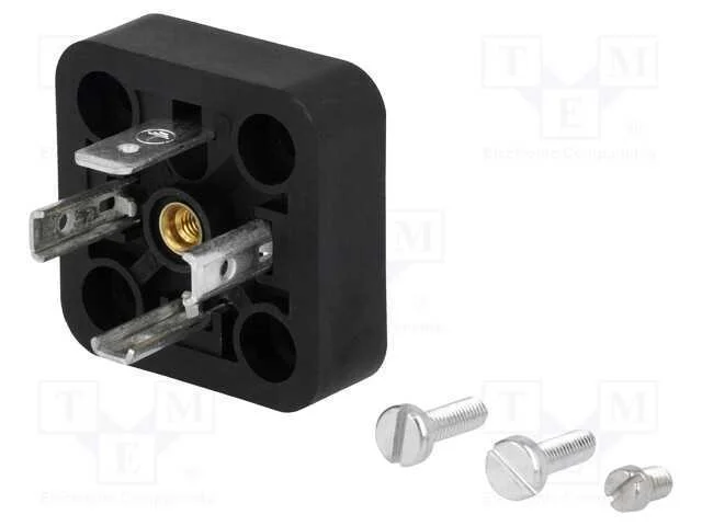 Conector: de V&aacute;lvulas, Tomada, Formato A, 18mm, Macho, Pin: 4, 16a
