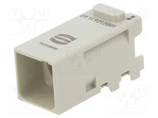 Conector: Hdc, M&oacute;dulo, Macho, Han-Modular Domino, Pin: 1