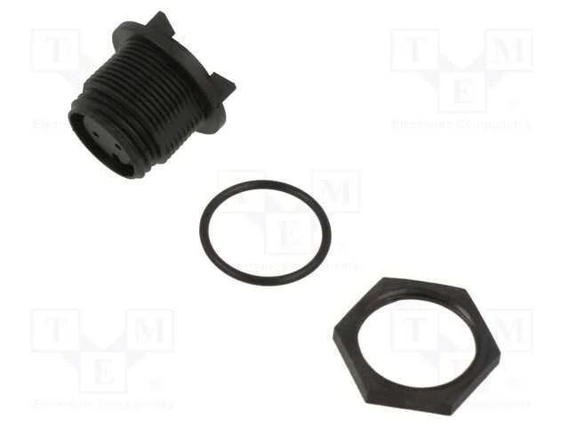 Conector: redondos, tomada, f&ecirc;mea, PIN: 2, sem co.