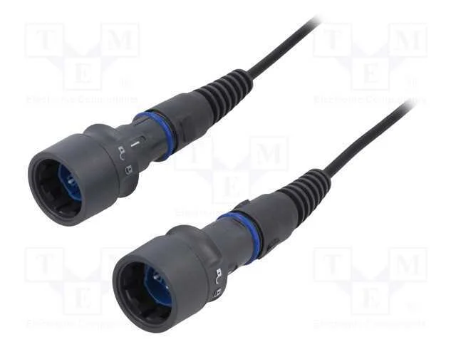 Patchcords de fibra &oacute;ptica, PIN: 2, duplex de pas.