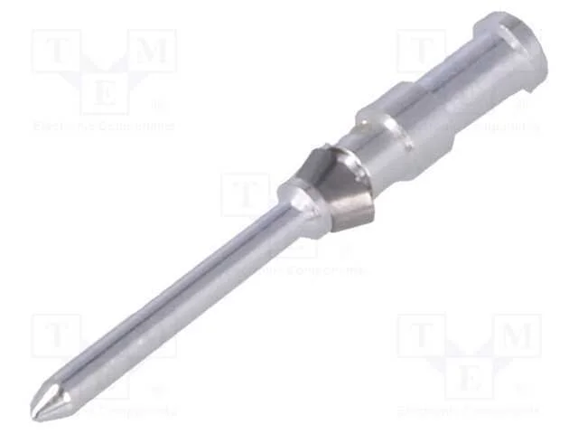 Contacto, Macho, Liga em Cobre, Prateado, 0,75mm2, Han D, Cerrar
