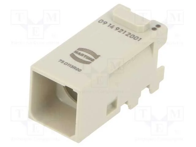 Conector: Hdc, M&oacute;dulo, Macho, Han-Modular Domino, Pin: 1