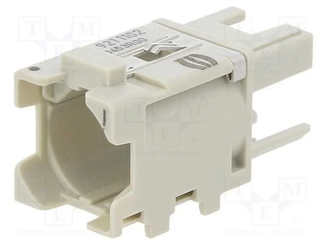 Conector: Hdc, M&oacute;dulo, F&ecirc;mea, Han-Modular Domino, Pin: 1