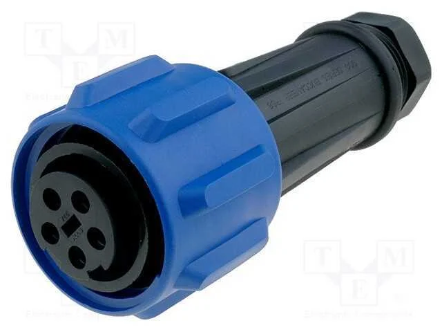 Conector: redondos, ficha, f&ecirc;mea, PIN: 5, rosca i.
