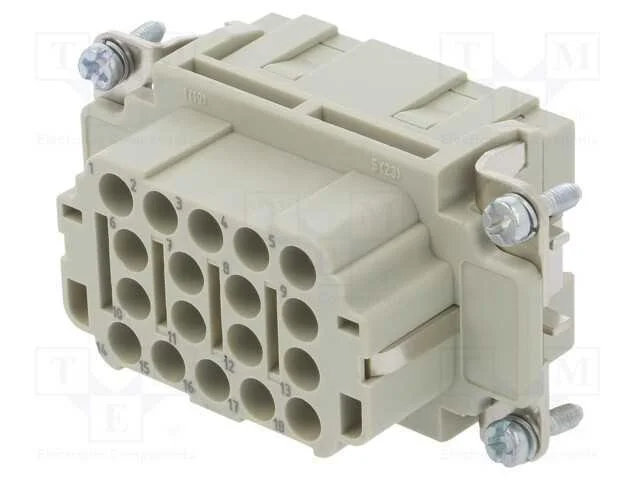 Conector: HDC, inserto de contatos, f&ecirc;mea, EPIC H.