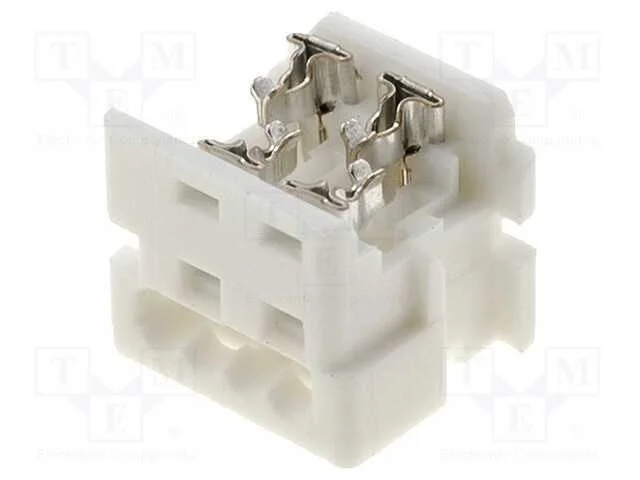 Ficha, Fio-Placa, F&ecirc;mea, Pin: 4, 1,27mm, Idc, para Fita, Picoflex