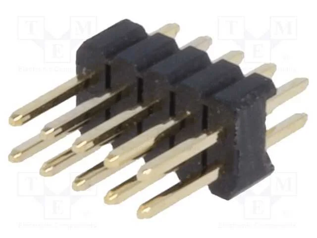Barra de Pinos, Pinos, Macho, Pin: 10, Simples, 1,27mm, Tht, 2x5