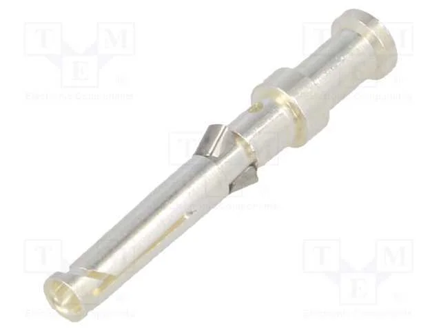 Contacto, f&ecirc;mea, liga em cobre, prateado, 0,5mm2,.