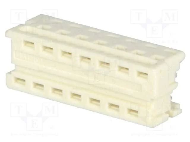 Ficha, Fio-Placa, F&ecirc;mea, Pin: 14, 1,27mm, Idc, para Fita, Picoflex