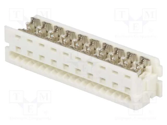 Ficha, Fio-Placa, F&ecirc;mea, Pin: 20, 1,27mm, Idc, para Fita, Picoflex
