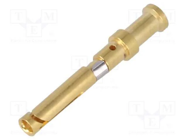 Contacto, f&ecirc;mea, liga em cobre, niquelado,dourado.