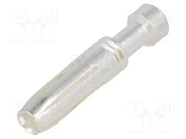 Contacto, f&ecirc;mea, liga em cobre, prateado, 1,5mm2,.