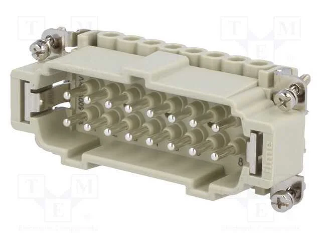 Conector: Hdc, Macho, Cne, Pin: 16, 16+Pe, Tamanho 77.27, 16a, 500v