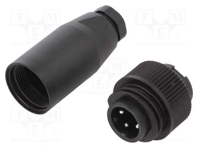 Conector: redondos, ficha, 692,693,RD24, macho, P.