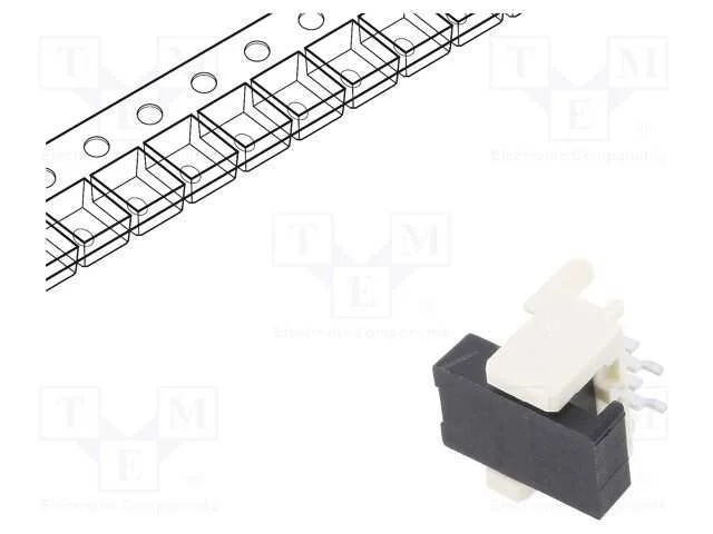 Tomada, Fio-Placa, Macho, Pin: 4, 1,27mm, Smt, Picoflex, 1,2a, 250v