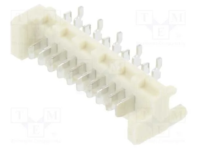 Tomada, fio-placa, macho, PIN: 10, 1,27mm, SMT, P.
