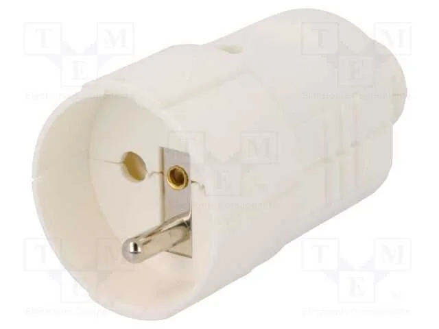 Conector: de alimenta&ccedil;&atilde;o, f&ecirc;mea, tomada, 2P+PE, 2.