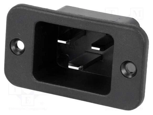 Conector: de Alimenta&ccedil;&atilde;o, Tomada, Macho, 16a, Iec 60320, C20 (I)