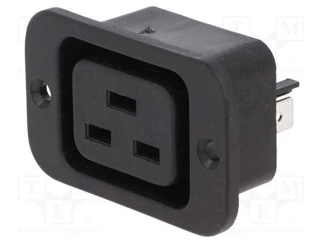 Conector: de Alimenta&ccedil;&atilde;o, Tomada, F&ecirc;mea, 16a, Iec 60320, C19 (J)