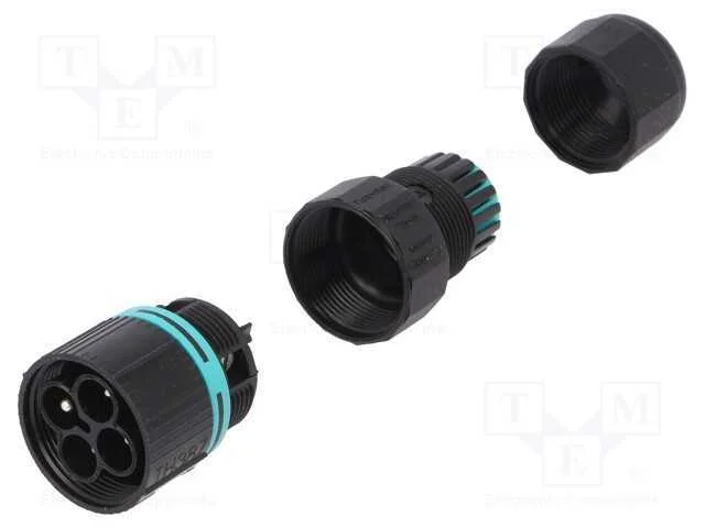 Conector: de Alimenta&ccedil;&atilde;o, Terminal Parafusado, Macho, Th387, 450v