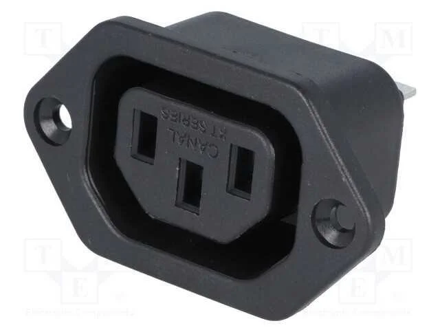 Conector: de Alimenta&ccedil;&atilde;o, Tomada, F&ecirc;mea, 10a, 250vac, Iec 60320