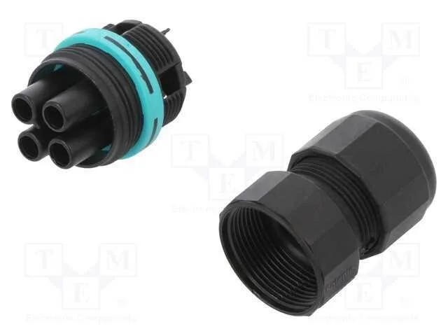 Conector: de Alimenta&ccedil;&atilde;o, Terminal Parafusado, F&ecirc;mea, Th387, 450v