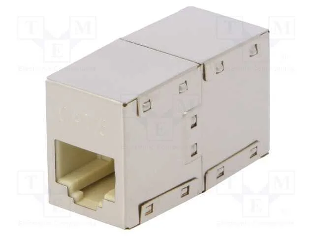 Conector, Conector, Cat: 6, Blindadas, Sistema: 8p8c, Met&aacute;lico