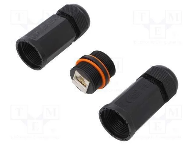 Tomada, Conector, Cat: 6a, Blindadas, Sistema: 8p8c, Rj45 Tomada X2