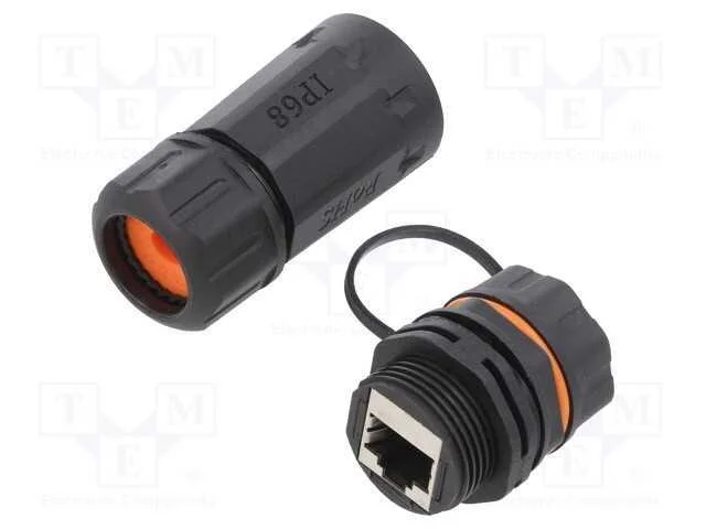 Tomada, Conector, Cat: 6a, Blindadas, Sistema: 8p8c, Rj45 Tomada X2